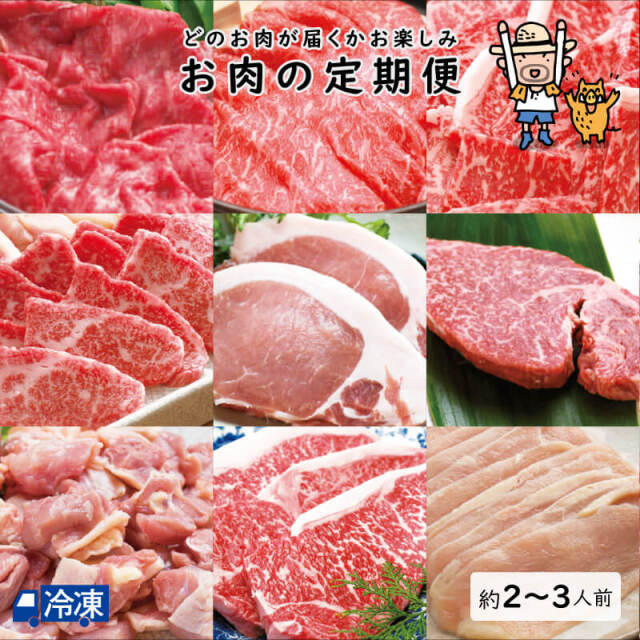 【定期購入】肉の頒布会【おてごろせっと】